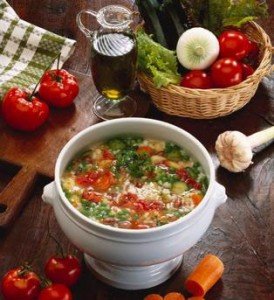 Суп, диета, овощи